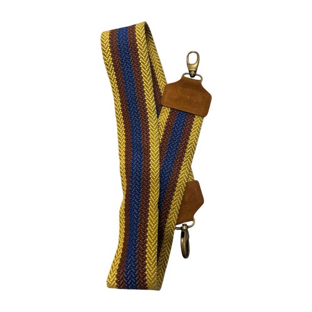 NEW PENELOPE CHILVERS women's woven bag strap in yellow